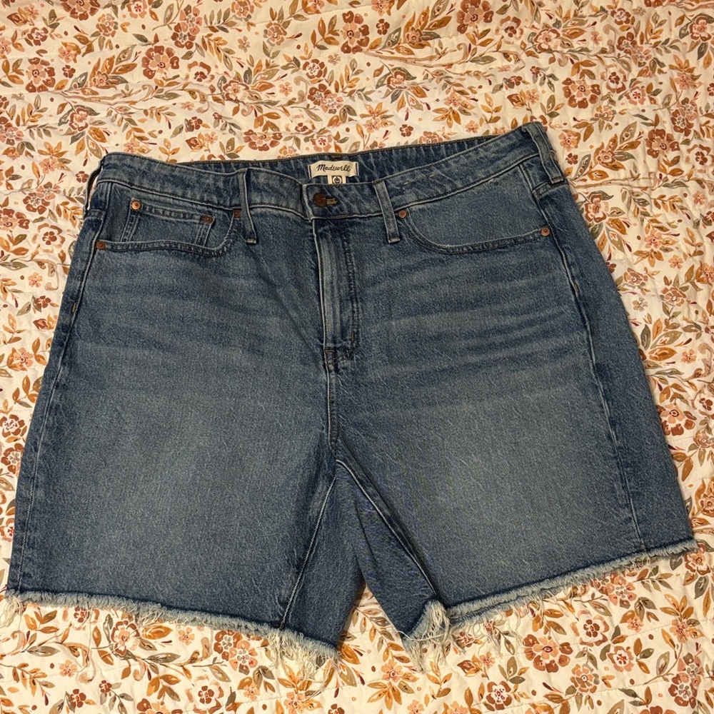 Madewell Blue Denim Jean Shorts